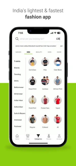 LimeRoad Online Shopping App iPhone screenshot 3