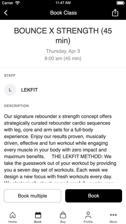 LEKFIT LA studio