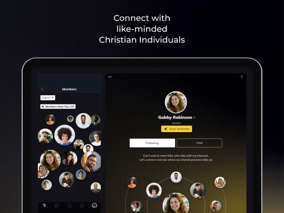 Goshen iPad screenshot 2 - Social Networking app