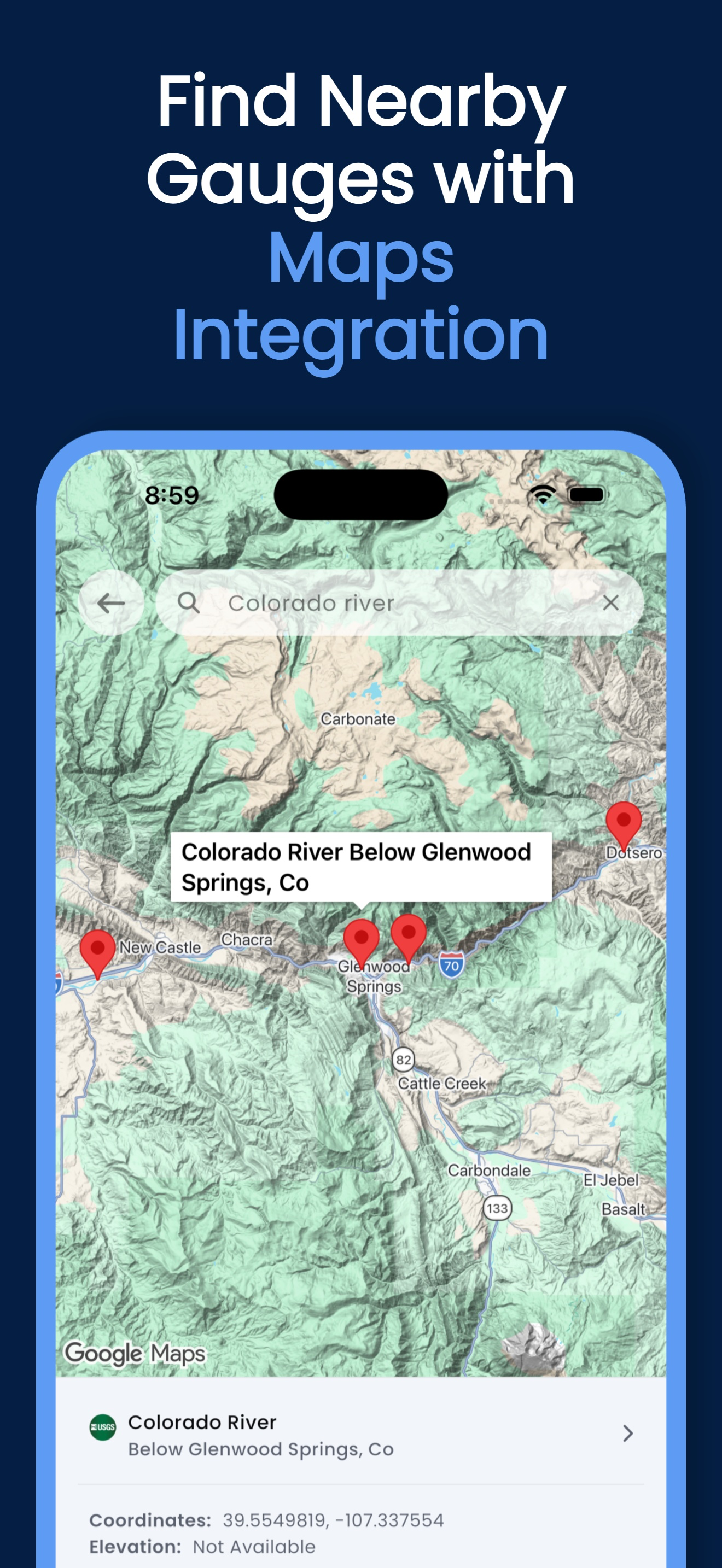 Riffle: River Gauges & Weather