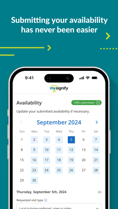 MySignify iPhone screenshot 5 - Productivity app