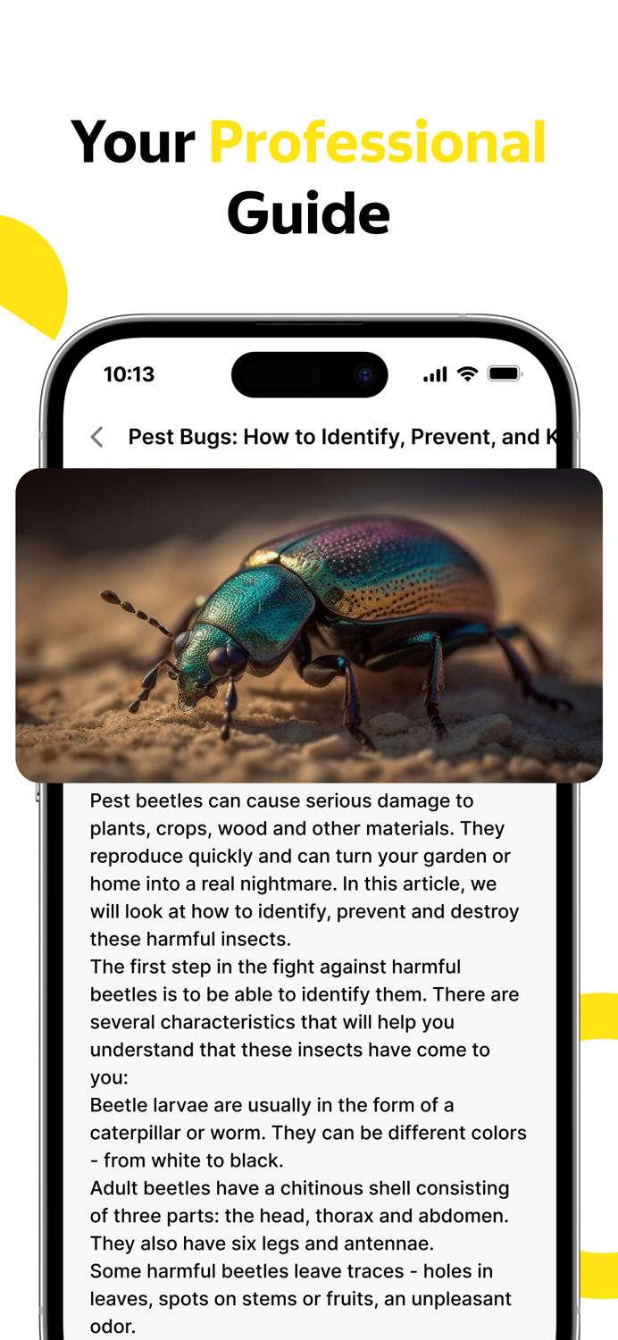 Bug Identifier, ID Finder App