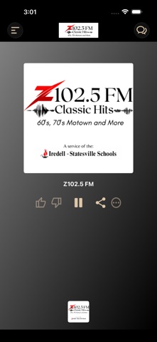 Z102.5 FM iPhone screenshot