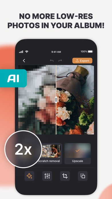 Photo Enhancer - AI Upscale Screenshot