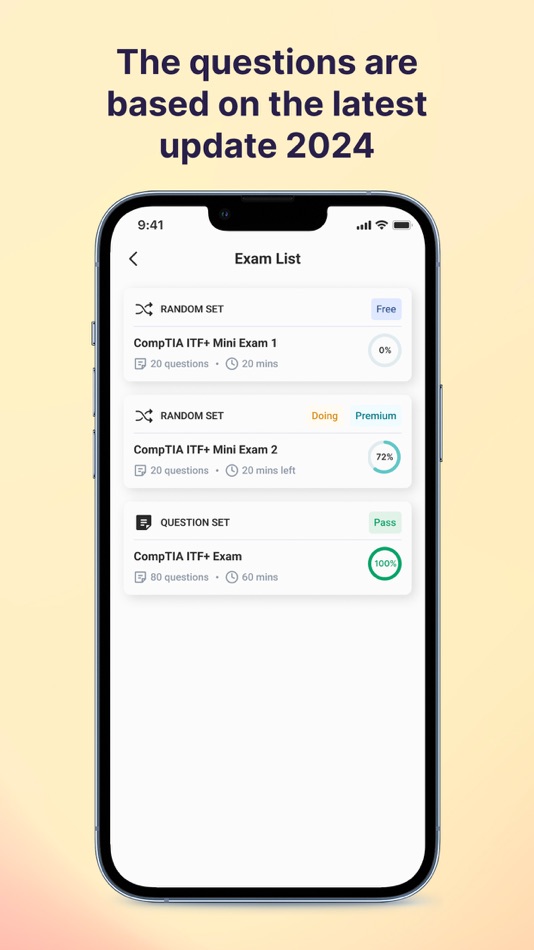 #3. CompTIA ITF Exam Simulator (iOS) Podle: Nguyen Duy Khanh