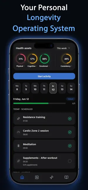 Longevity Protocols screenshot 1