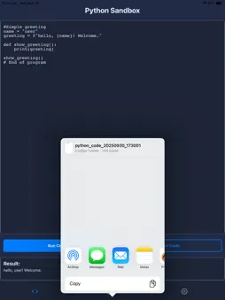 Python Sandbox screenshot 9