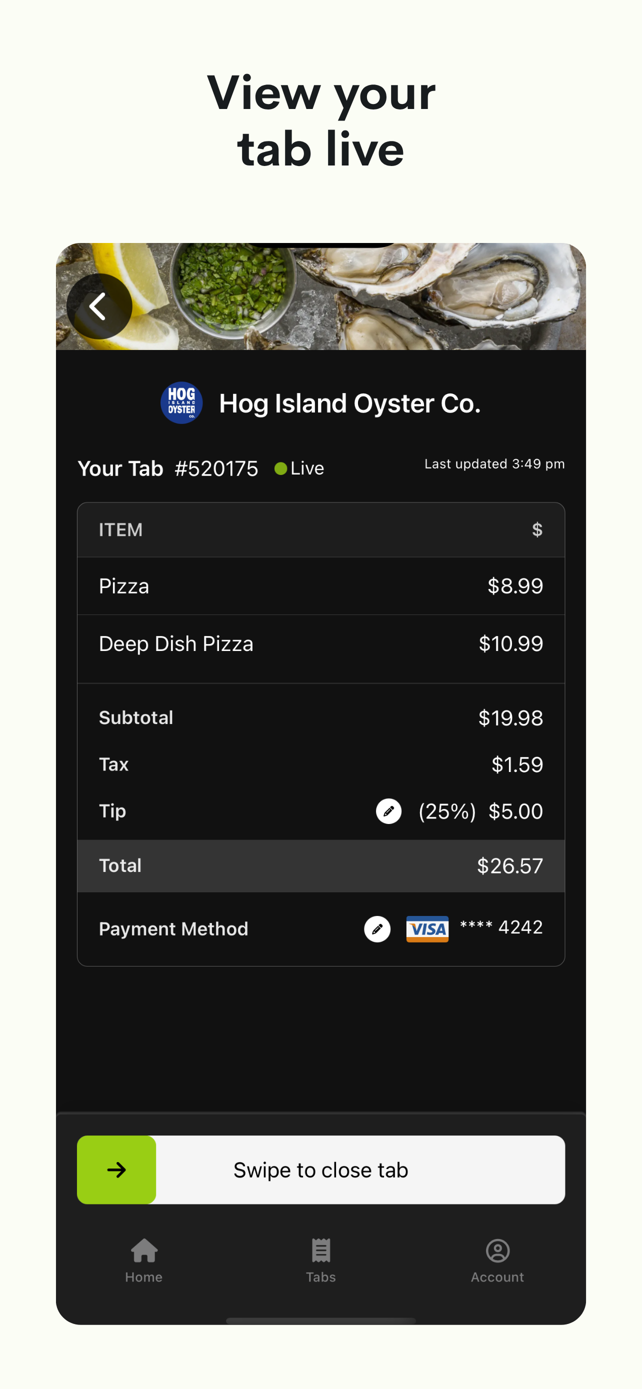 OpenTab Pay screenshot 4