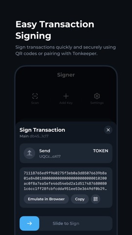 Signer for Tonkeeperのおすすめ画像4