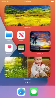 Photo Widget iphone bilder 0