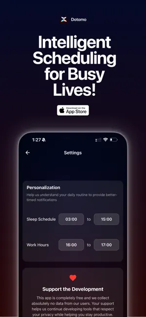 Dotomo AI Task Reminder screenshot 3