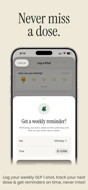 Easy GLP 1 Tracker screenshot 1