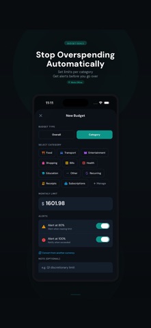Spent: Expense Tracker Screenshot 6 of 9