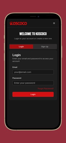 Kozzii App screenshot