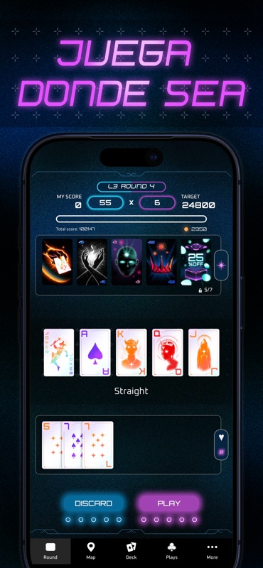 Jokers of Neon: Mazos screenshot 2
