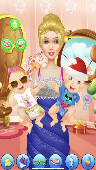 Newborn Twin Baby Mommy Doctor Screenshot