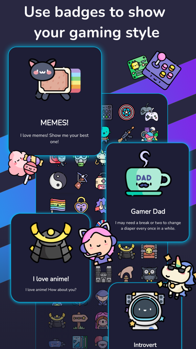 Noobly Find Gaming Friends LFG Screenshot