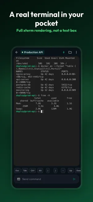 ShellPilot: SSH & Snippets screenshot 2