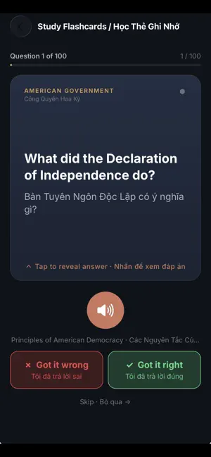 U.S. Citizenship | Tiếng Việt screenshot 3