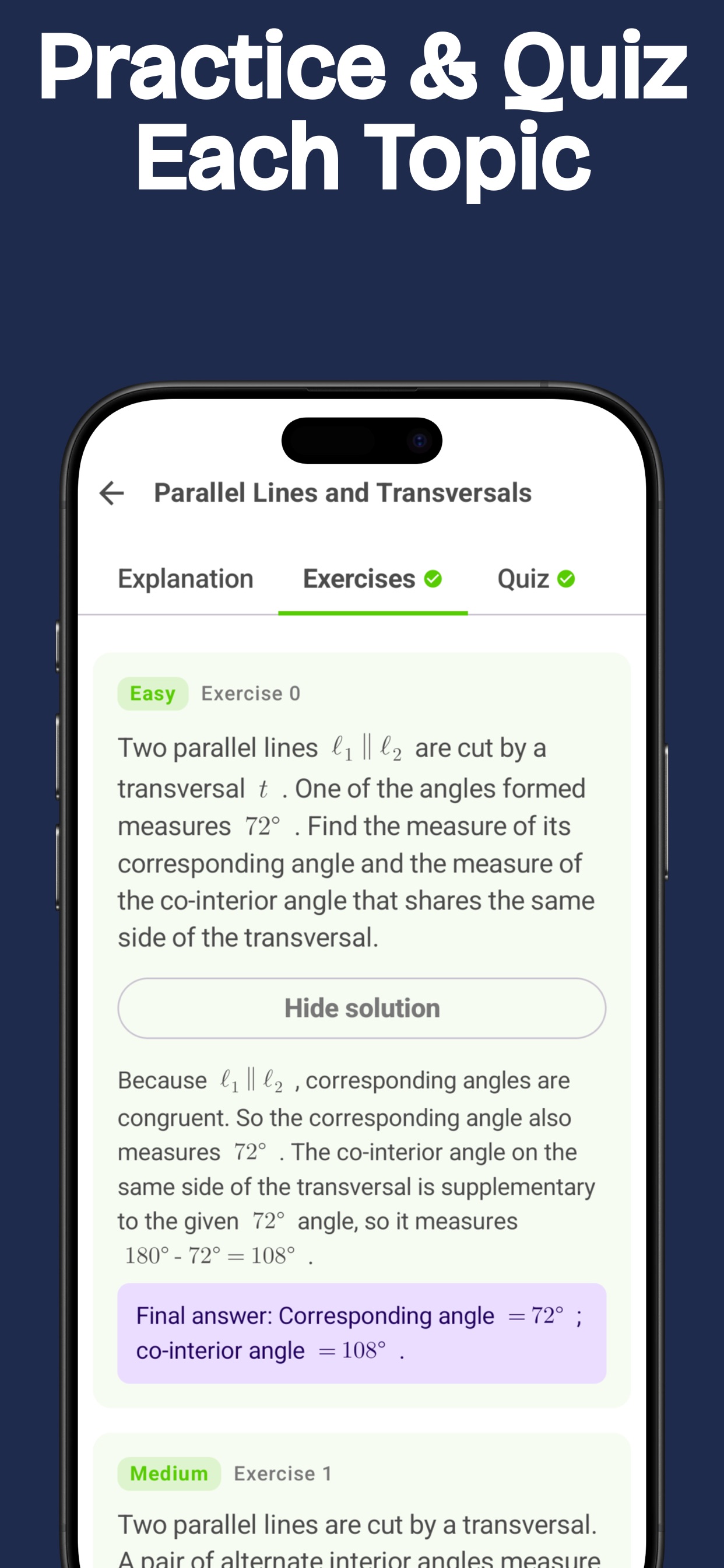 Screenshot 6 of Geometry AI Solver & Scanner