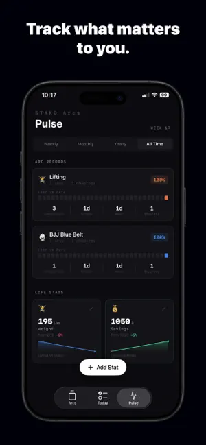 STAKD Arcs: Life Habit Tracker screenshot 4