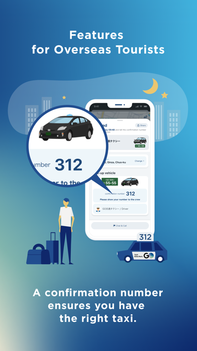GO / Taxi app for Japan visit App Store preview screenshot 5
