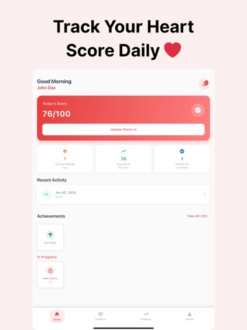 Heart Health Monitor-HeartWise iPad screenshot
