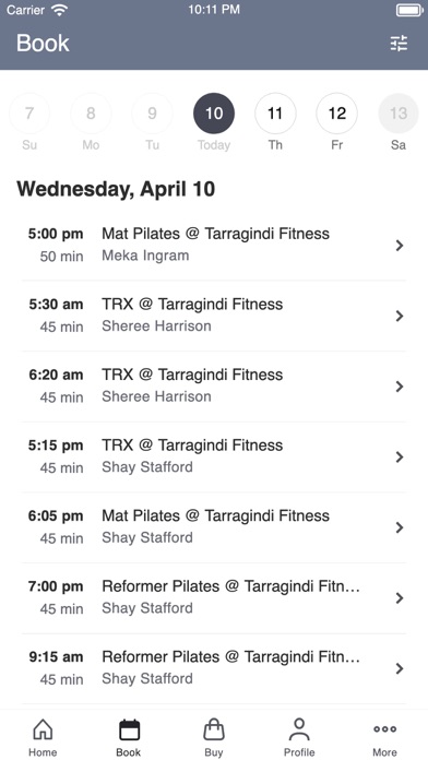 ELEVATE Pilates & Wellness Screenshot