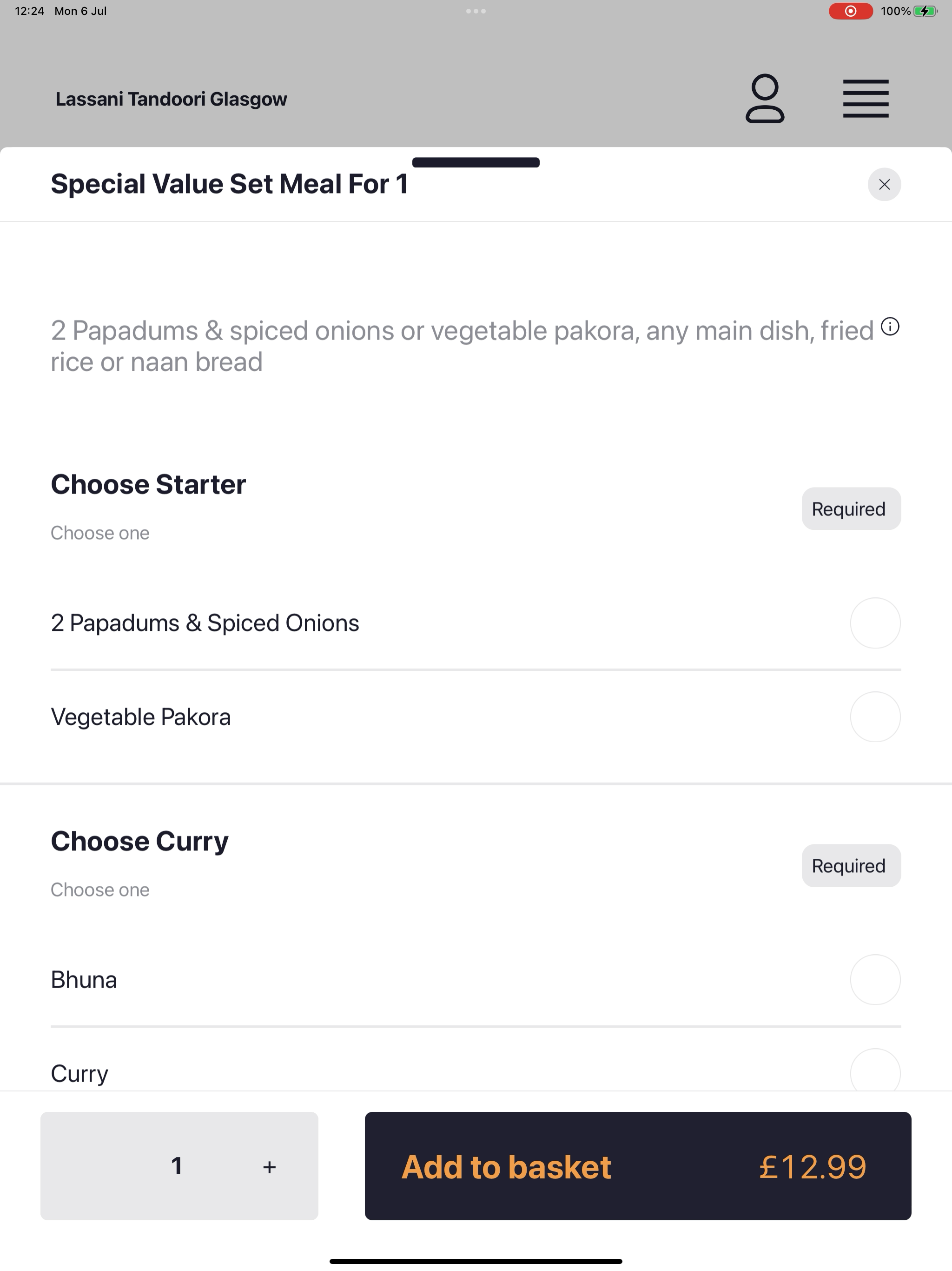 Lassani Tandoori Glasgow screenshot 16