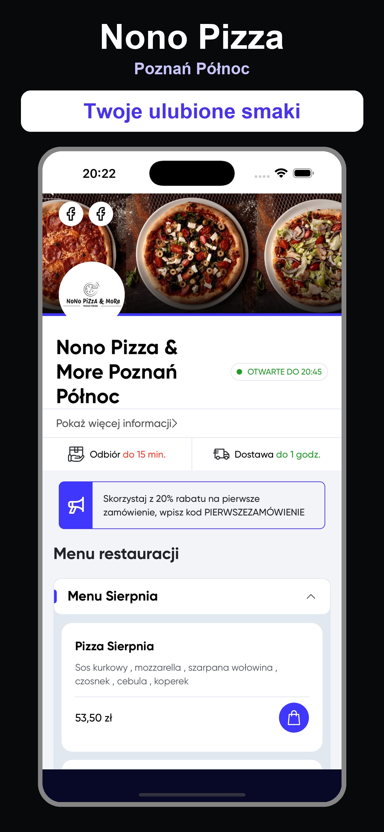 Screenshot 1 of Nono Pizza Poznań Północ