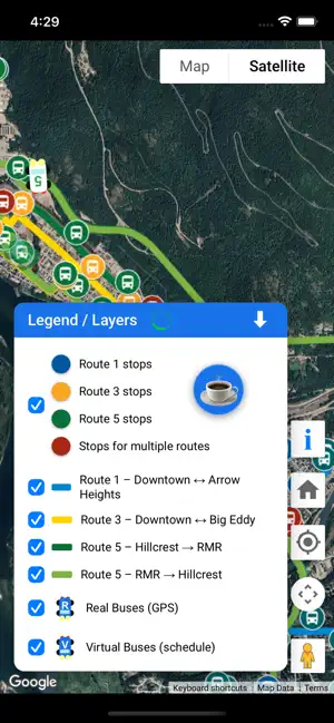 Revelstoke Bus Tracker screenshot 2