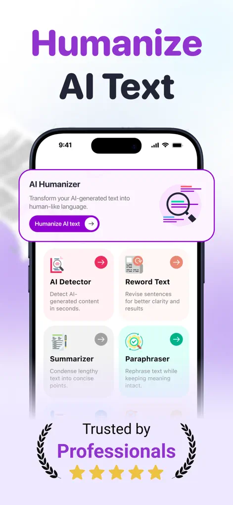 Humanize AI Text : AI Detector - Education App | MWM