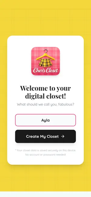 Cher's Closet: Outfit Planner screenshot 1
