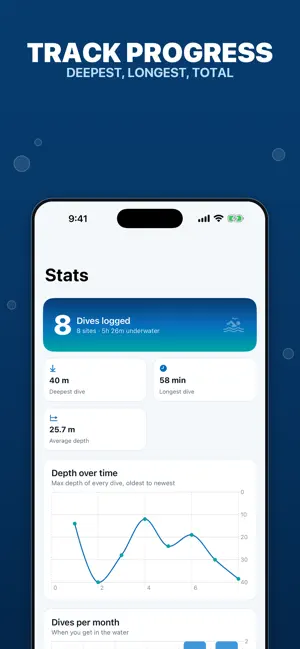Dive Log: Scuba Logbook screenshot 4