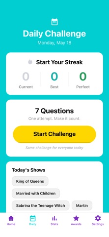 Sitcom Showdown iPhone screenshot