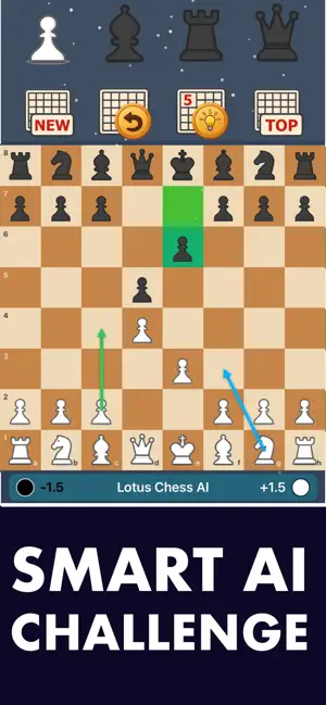Chess Offline – Lotus Chess AI screenshot 1