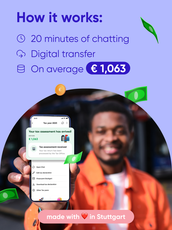 Steuerbot – Your Tax-App iPad screenshot 3 - Finance app