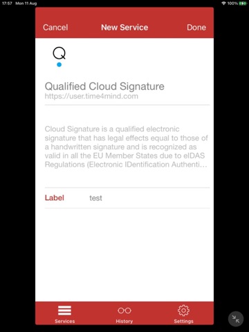 App screenshot