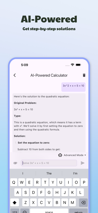 AI Math Solver Calculator AZ Screenshot 3 of 5