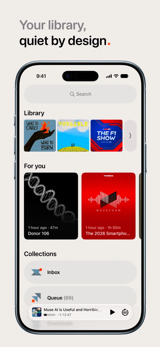 HearHere: Podcast Player screenshot 2