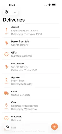 Parcel screenshot 1