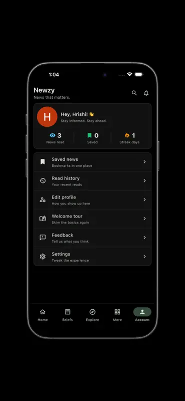 Newzy screenshot 6 of 6