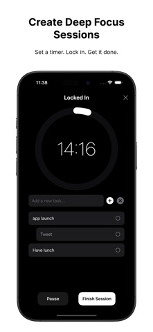 Focus Timer - Lock In Screenshot 3 of 7