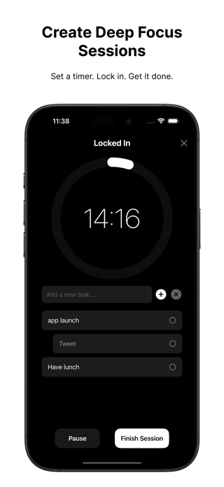 Focus Timer - Lock In Screenshot 3 of 7