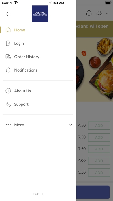 Deeping Kebab House. Screenshot