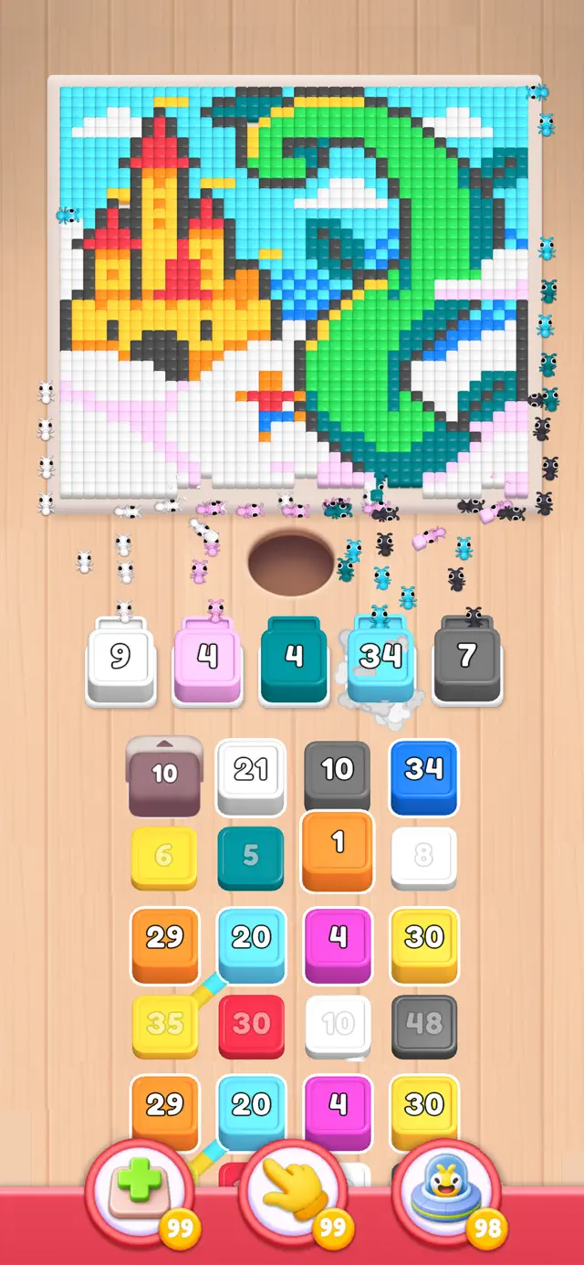 Food Hunt: Pixel Puzzle screenshot 2