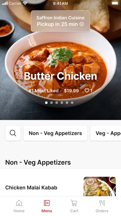 Saffron Indian Cuisine To Go