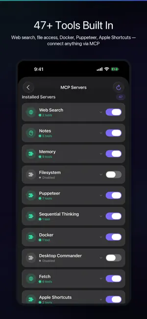 Cipher AI: Private LLM Chat screenshot 3