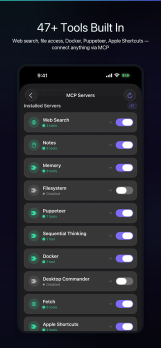 Cipher AI: Private LLM Chat Screenshot 3 of 7