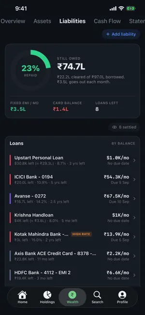 WiseInvest: Track & Grow Money screenshot 2
